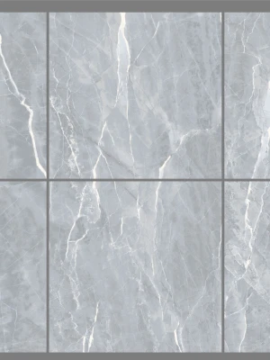 Matētas (sugar) flīzes MARBLE SUGAR GREY, 60x60 cm, SH